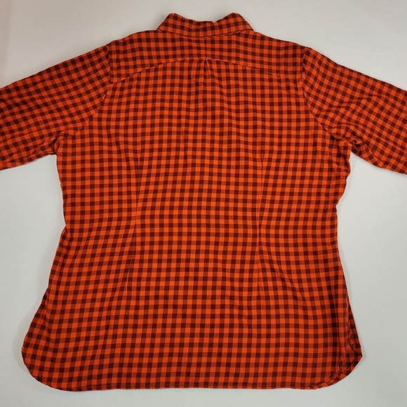 Woolrich Plaid Button Front Womens Shirt Top Sz 2XL - Picture 12 of 15